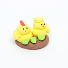 НАБОР Сахарные фигурки объемные "Цыплята в гнезде", 32 штуки Набор 278 г - Фото 2