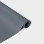 Коврик противоскользящий LaDо́m Elegiam, 30×90 см, цвет серый