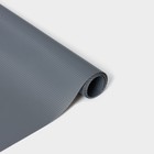 Коврик противоскользящий LaDо́m Elegiam, 30×150 см, цвет серый - фото 3157603