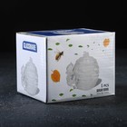 УЦЕНКА Баночка для меда и варенья "Медвежонок" 200 мл, 11,5х9,3 см - Фото 4