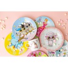 УЦЕНКА Набор детской посуды «Слонёнок», 3 предмета, кружка 230 мл, миска 400 мл, тарелка 10323207