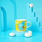 УЦЕНКА Набор детской посуды «Слонёнок», 3 предмета, кружка 230 мл, миска 400 мл, тарелка 10323207