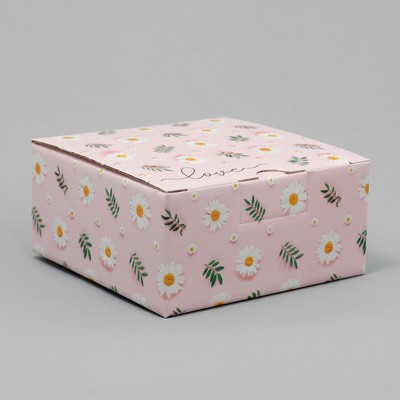 Коробка складная «Love», 15 х 15 х 7 см