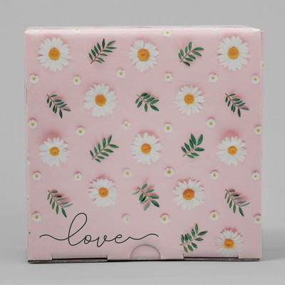 Коробка складная «Love», 15 х 15 х 7 см