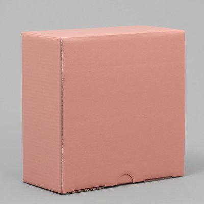 Коробка складная «Персиковая», 15 х 15 х 7 см