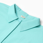 Комплект женский (блузка, шорты) MINAKU: Casual Collection цвет мятный, р-р 44 - Фото 8