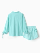 Комплект женский (блузка, шорты) MINAKU: Casual Collection, мятный, размер 46 - Фото 10