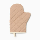 Набор кухонный Этель «Хлопок», варежка-прихватка 20×28 см, прихватка 19×19 см,100% хлопок - Фото 3