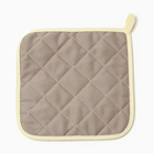 Набор кухонный Этель «Хлопок», варежка-прихватка 20×28 см, прихватка 19×19 см,100% хлопок - Фото 5