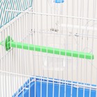 Клетка для птицукомплектованная Bd-1/3c, 30 х 23 х 39 см, синяя - Фото 6