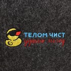 Шапка для бани с вышивкой "Телом чист душою молод" , серая, фасовка 5шт - Фото 2