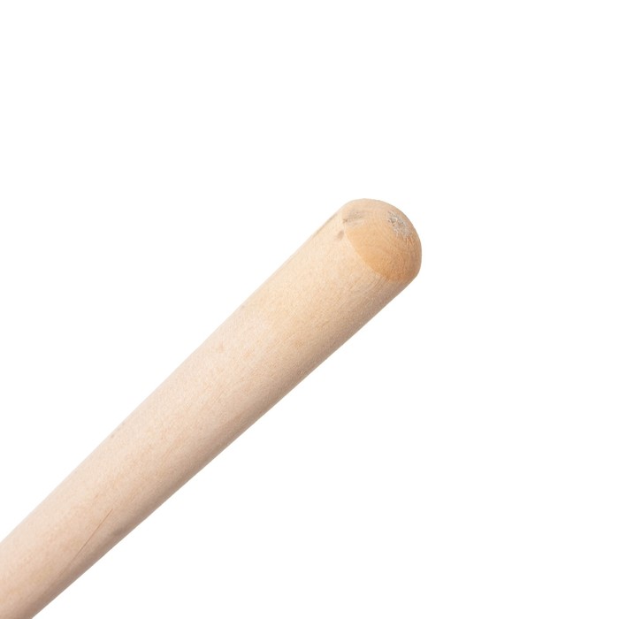 Лопата  пластиковая 430*360 мм, оцинкованная планка, деревянный черенок   "Вьюга" 9946