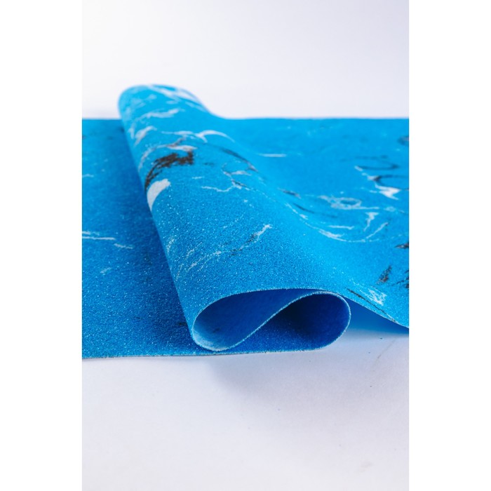 Гибкий камень Blue Sea Marble 950х550х1,25 в упаковке 1 лист 0,52 кв.м - Фото 1