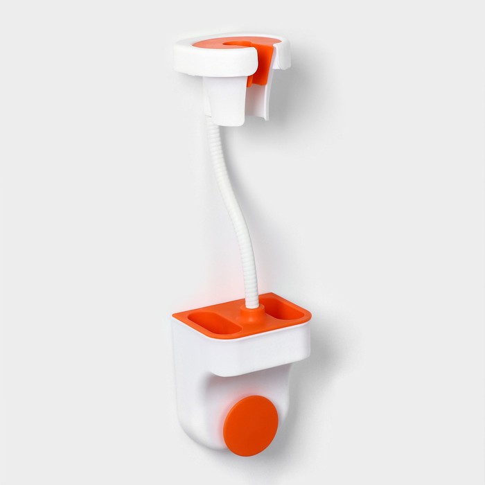 Органайзер для ванных принадлежностей, 33,5×9×7,5 см, цвет белый