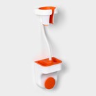 Органайзер для ванных принадлежностей Доляна, 33,5×9×7,5 см, цвет белый - Фото 5