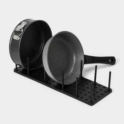 Органайзер для ящиков с регулировкой размера, 45×15×10 см, чёрный