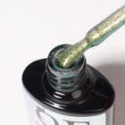 Гель лак для ногтей «Хамелеон», кошачий глаз, трехфазный, 8 мл, LED/UV, зелёный, жёлтый (01) - Фото 7