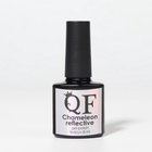 Гель лак для ногтей «Хамелеон», кошачий глаз, трехфазный, 8 мл, LED/UV, зелёный, оранжевый (02) - Фото 13