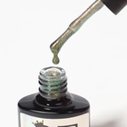 Гель лак для ногтей «Хамелеон», кошачий глаз, трехфазный, 8 мл, LED/UV, зелёный, оранжевый (02) - Фото 6