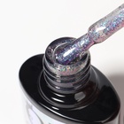 Гель лак для ногтей «Хамелеон», кошачий глаз, трехфазный, 8 мл, LED/UV, сиреневый, голубой (09) - Фото 7