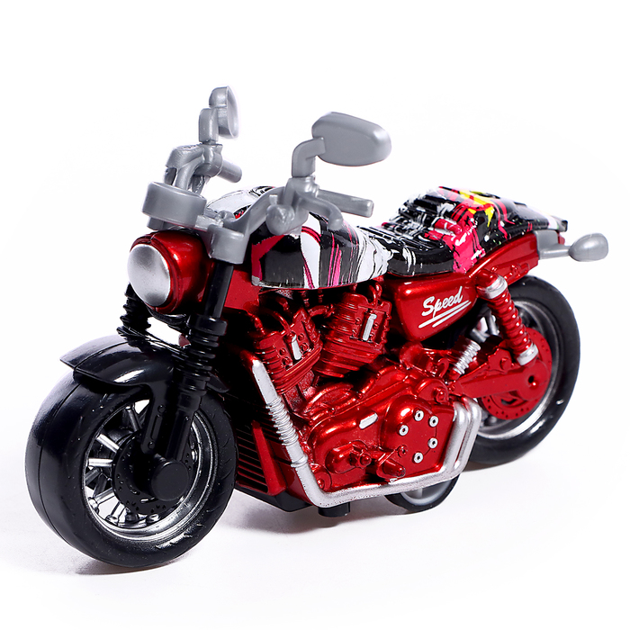 Мотоцикл металлический «Чоппер», цвет МИКС