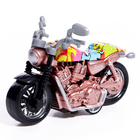 Мотоцикл металлический «Чоппер», цвет МИКС - Фото 7