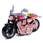 Мотоцикл металлический «Чоппер», цвет МИКС - Фото 8