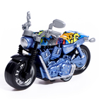 Мотоцикл металлический «Чоппер», цвет МИКС - Фото 10