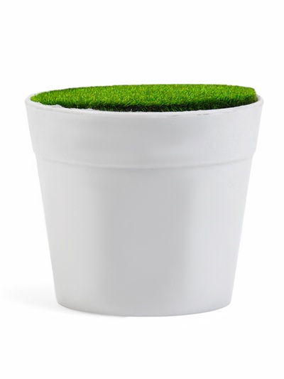 Флористическое кашпо «Трапеция», 7.5×7.5×6.5 см, белое