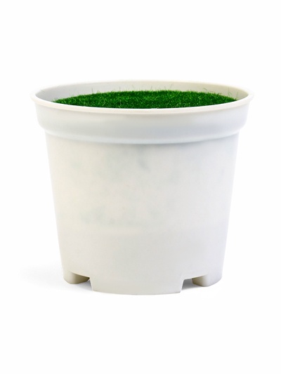 Флористическое кашпо «Трапеция», 7.5×7.5×6.5 см, белое