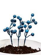 Набор декоративных штекеров «Ягодки», 20×4×4 см, 3 шт., синий  (артикул 9943567)  большой выбор товаров оптом и в розницу по низким ценам с доставкой