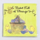 Салфетки бумажные на пасху «Пасхальная корзина» с цыплятами, 33×33 см, набор 20 шт. - Фото 4