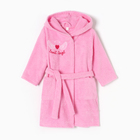 Халат махровый детский Sweet angel р-р 30 (98-104 см), розовый - фото 24210618