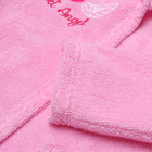 Халат махровый детский Sweet angel р-р 32 (110-116 см), розовый - Фото 3