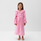 Халат махровый детский Sweet angel р-р 32 (110-116 см), розовый 9948321 - фото 14277977