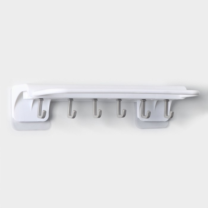 Держатель для ножей и кухонных принадлежностей, 25,5×11×5 см, цвет белый - Фото 1