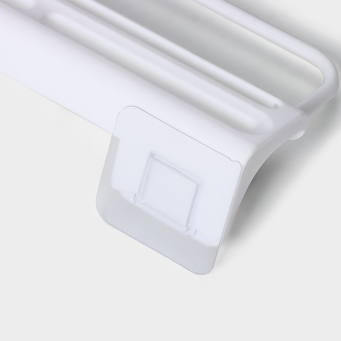 Держатель для ножей и кухонных принадлежностей, 25,5×11×5 см, цвет белый