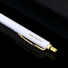 Ручка металл автоматическая «Для решающей подписи», синяя паста 1.0 мм - Фото 3