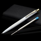 Ручка металл автоматическая «Для решающей подписи», синяя паста 1.0 мм - фото 8740061
