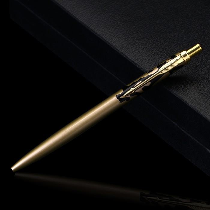 Ручка металл автоматическая «Хакки», синяя паста 1.0 мм