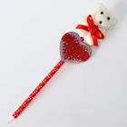 Ручка «Сердце с мишкой», синие чернила - Фото 2