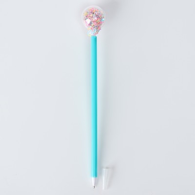 Ручка «Пайетки», цвета МИКС