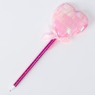 Ручка «Сердце с бантиком», синие чернила, МИКС - Фото 2