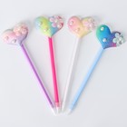 Ручка «Радужное сердце», синие чернила, МИКС - Фото 5