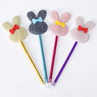 Ручка «Зайка», синие чернила, МИКС - Фото 4