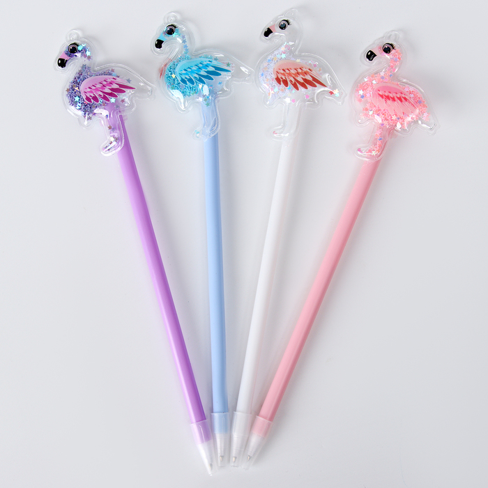 Ручка "Фламинго", цвета МИКС