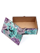 Ящик самосборный "Зеленый с бусами", 20х13,7х8 см - фото 33127587