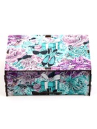 Ящик самосборный "Зеленый с бусами", 20х13,7х8 см - фото 33127590