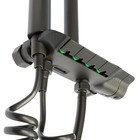 Душевая система ZEIN Z3683, верхняя и ручная лейка, ПВХ шланг, гигиенический набор, графит - Фото 17