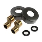 Душевая система ZEIN Z3683, верхняя и ручная лейка, ПВХ шланг, гигиенический набор, графит - Фото 19